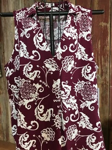 Liz Claiborne sleevless V Neck top shirt sz XXL………….u1 - Bild 1 von 5