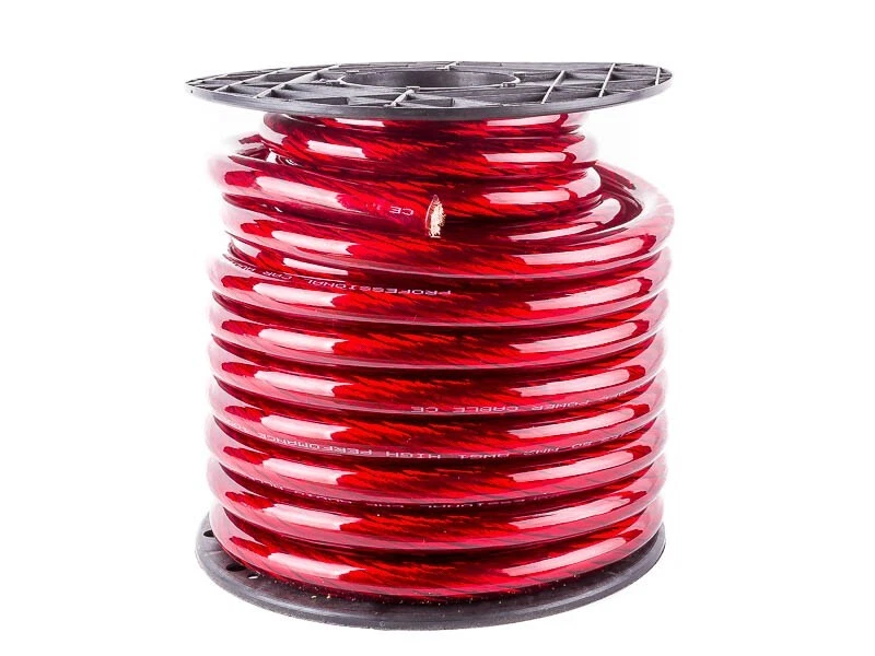 OFC Meterware  Pluskabel rot 35qmm  Powerkabel 35mm² - Bild 1 von 1