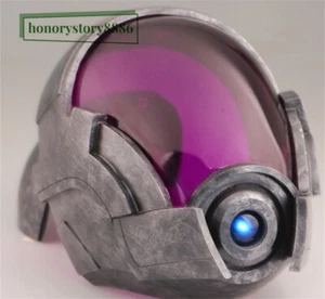 Mass Effect 3:Extended Cut DLC Tally Cospaly Mask Helmet FRP Party Prop Headwear - Picture 1 of 5