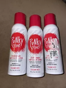 3 Punky Temporary Hair Color Spray in Cougar Red - 3.5 oz, New - Picture 1 of 2