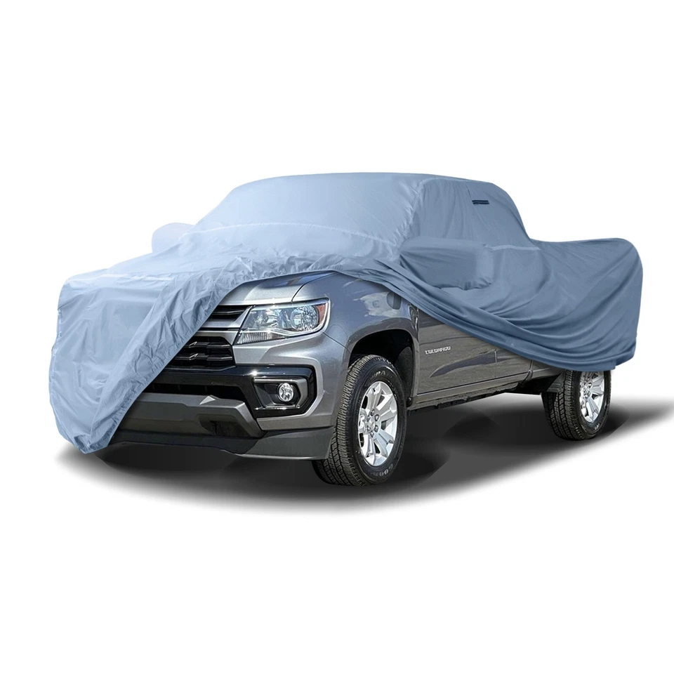 Chevy Colorado 2015-2022 cabina extendida, 6,1 ft Cubierta de camioneta premium de plataforma regular Foto 1 de 4