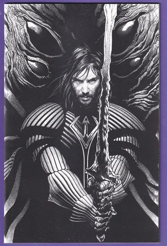 BRZRKR Poetry of Madness #1 1:10 Charest Virgin Variant Actual Scans! Cover