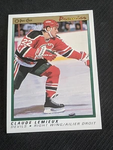 1990-91 O-Pee-Chee Premier CLAUDE LEMIEUX #62 - Picture 1 of 1