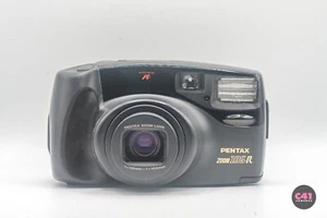 Pentax Zoom 105R 35mm Film Point and Shoot Camera Black - Tested VGC - Picture 1 of 7