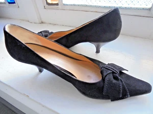 Poco uso: zapatos de salón UNÜTZER talla 38.5 (38 1/2) negro scarpe shoes lujo - Imagen 1 de 7