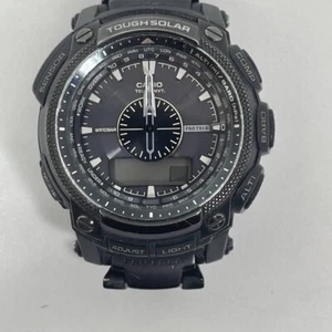 CASIO PRO TREK PRW-5000YT Men's watch USED - Picture 1 of 10
