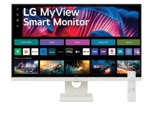 Neu LG My View 27" IPS UHD 60Hz Smart Monitor (HDMI, USB-C) - Weiß - Bild 1 von 8