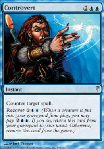 CONTROVERT X4 4 4X Coldsnap MTG Magic the Gathering Cards DJMagic - Image 1 of 1