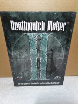 Deathmatch Maker 2 for Quake II PC Big Box, NEW! CIB, RARE - Vintage - RETRO! - Image 1 of 4