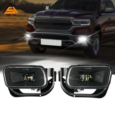 2X Luz antiniebla LED para Dodge Ram 2500 3500 2010 2012 2013 2014 2015 2016 2017 2018 Foto 1 de 4