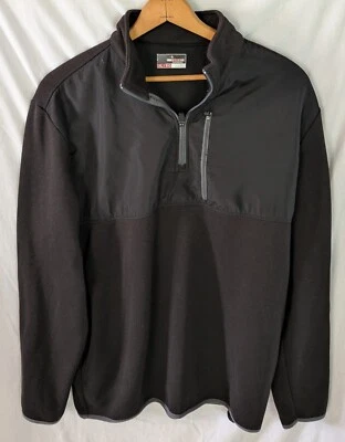 Grand Slam Performance Men's Golf Quarter Zip Black Sweatshirt XL EUC - Image 1 of 4