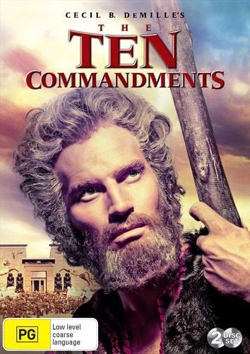 The Ten Commandments (DVD, 1956)