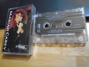RARE OOP Mariah Carey CASSETTE TAPE Mtv Unplugged Trey Lorenz michael JACKSON 5 - Picture 1 of 2