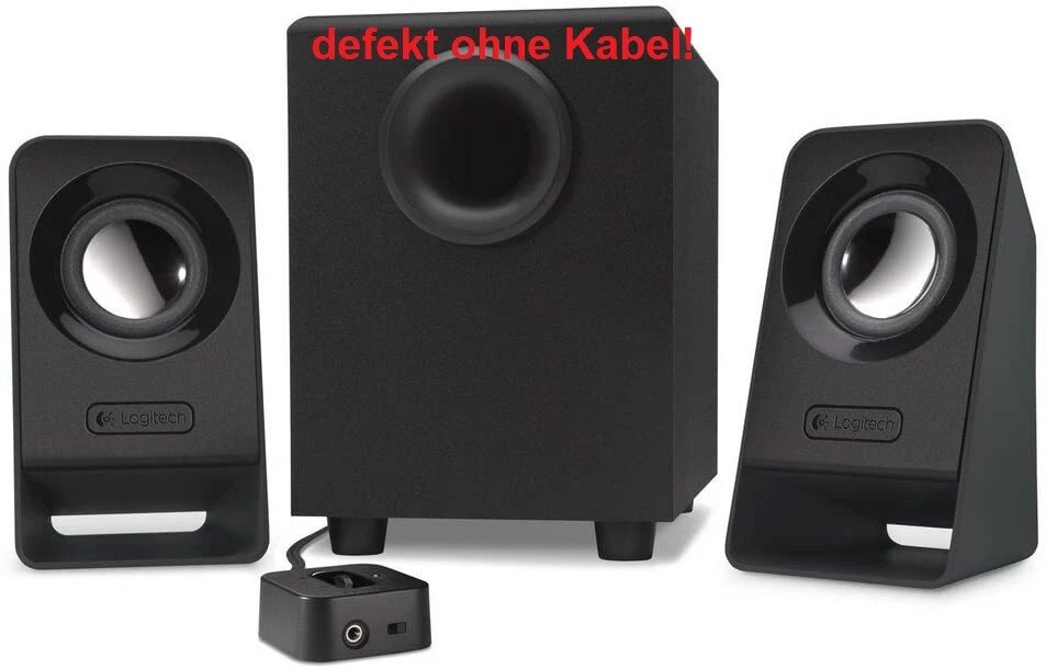 Logitech Z213 Lautsprecher Boxen DEFEKT OHNE KABEL!  ✅ - Bild 1 von 1