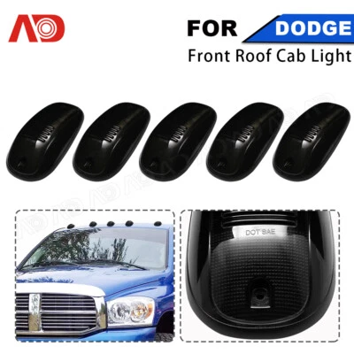 Cab Roof Running Lights Lamp OEM Smoked Lens For 03-18 Dodge Ram 1500 2500 3500 - Image 1 of 4