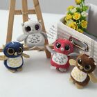 Cartoon Owl Keychain Plush Toys Owl Pendants Doll  Backpack Ornaments