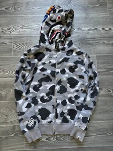 Bape Bape Snow Camo Reversible Cremallera Completa Sudadera con Capucha Talla L - XL - Imagen 1 de 18