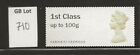 GB STAMPS Lot 710 ROYAL MAIL POST &amp; GO LABEL 1st class MACHIN HEAD USED