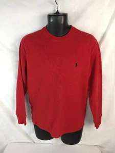 RALPH LAUREN POLO SLEEPWEAR TOP Red SZ M - Picture 1 of 5