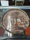 Currier And Ives Tin