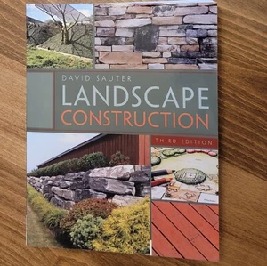 Landscape Construction David Sauter Third Edition (Paperback) NEW - Picture 1 of 4
