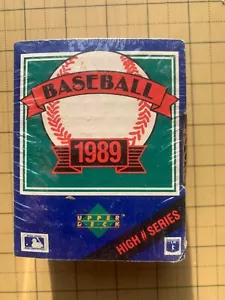 1989 Upper Deck Baseball High Numbers Set - 100 Cards - SEALED! - Bild 1 von 2