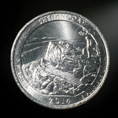 2014 P Philadelphia ATB Quarter Shenandoah National Park (BU) Foto 1 de 2