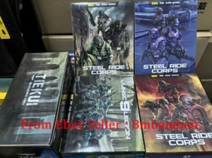 5pcs Joytoy Dark Source 1/25 Steel Ride Corps Soldier Model Rare Collect Toys - Picture 1 of 6