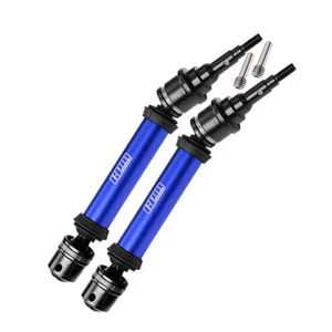 GPM Medium Carbon Steel+ Aluminum 6061 Alloy Rear Driveshaft w/6mm Axle Blue - Picture 1 of 2