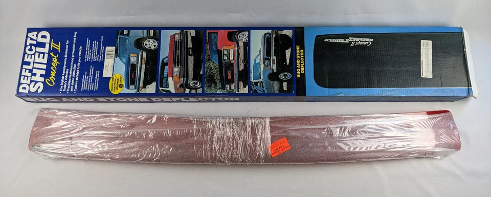 RED Lexan Front Hood Air Delector Bug Shield for 1993-1997 Ford Ranger - Изображение 1 из 4