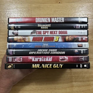 Jackie Chan 8 Movie Martial Arts Comedy DVD Bundle Lot - 8 Disc - Region 1 - Picture 1 of 17