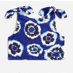 Crewcuts J. Crew Girls' tie-shoulder top with UPF 50 sz 14 - Picture 1 of 2