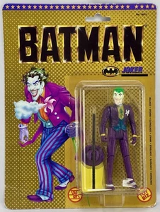 JOKER SQUIRTING ORCHID BATMAN 1989 MOVIE TOY BIZ DC COMICS SEALED - Foto 1 di 4