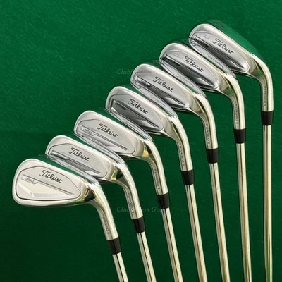 Titleist T350 Forged 2023 4-PW Iron Set True Temper AMT Red S300 Steel Stiff - Image 1 of 4