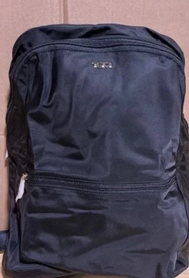 Tumi Voyageur “Just in Case” Backpack - Black/Gold NWOT - Image 1 of 2