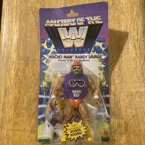 Figura de acción Masters Of The WWE Universe Macho Man Randy Savage versión 1 MOTU - Imagen 1 de 2