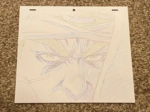 Original JoJo’s Bizarre Adventure Animation Production Drawing Anime Art Avdol - Picture 1 of 3