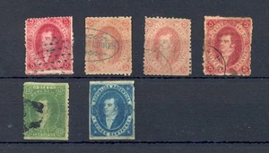 ARGENTINA 1864--6 CLASSIC ST.. F/VF  - Picture 1 of 1