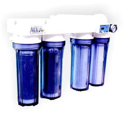 Aqua FX Mako 50 - 200 gpd RO/DI unit 3 Models color-changing DI cartridge x 2 - Image 1 of 2