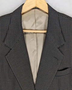 Bachrach 42L Mens Sport Coat Jacket 46" Chest Made In USA - Picture 1 of 12