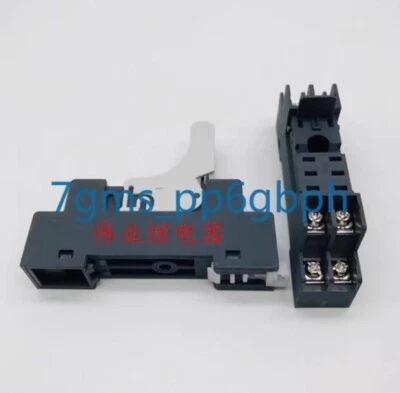 3 PCS NEW IN BOX HF157F relay base with card spring - Image 1 of 3