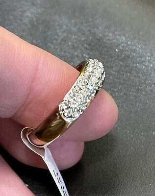 Park Lane "REMEMBRANCE"  RING -  Swarovski Crystals -  Size 8 - Wedding Eternity - Image 1 of 4