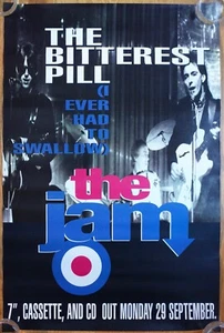 PAUL WELLER THE JAM The Bitterest Pill Orig. 1997 UK PROMO Poster 20"x29.75" - Picture 1 of 1