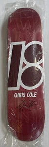 Signed! Plan B Chris Cole Skateboard New In Sealed Bag! Berrics Authenticated - Picture 1 of 4