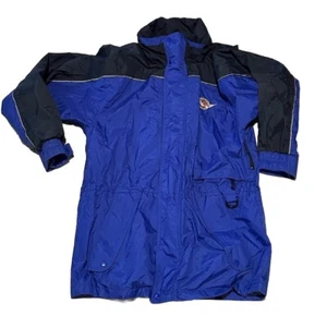 Southwest Airlines Blue Hooded Coat Full Dual Zip Jacket Unisex Size Small UTY - Picture 1 of 11
