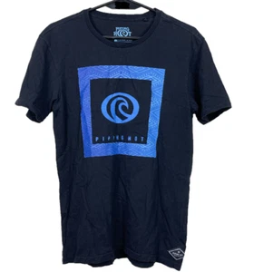 PIPING HOT T-Shirt Unisex Short Sleeve Cotton Graphic Logo Black Size S - Imagen 1 de 10