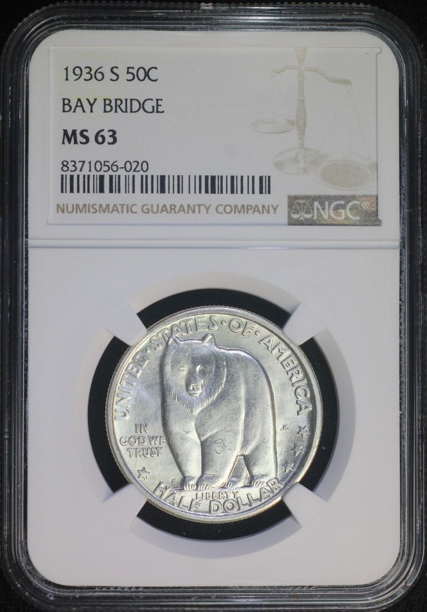 San Francisco 1936 Year US Silver Commemorative Coins (1892