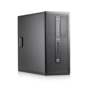 HP EliteDesk 800 G1 i3/i5/i7 4th Gen 32GB RAM 512GB SSD Tower Computer PC Win-11 - Afbeelding 1 van 12