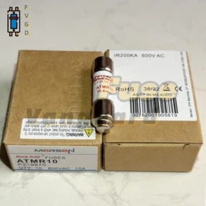 1PC Ferraz Shawmut ATMR10 ATMR-10 10A 600V FAST ACTING Fuse ATMR 10 ATMR10A - Picture 1 of 3