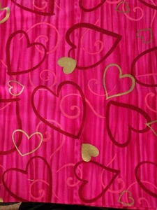 Concord Fabric The Kesslers Valentine Hearts Quilt Craft 44" x 42" - Picture 1 of 1